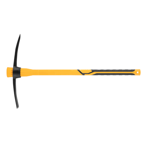 Кирка DENZEL 1500 г, узкая, фиберглассовая обрезиненная рукоятка 900 мм