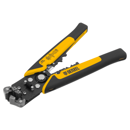 Щипцы для зачистки электропроводов DENZEL 0,2-6 мм2, функция обрезания проводов