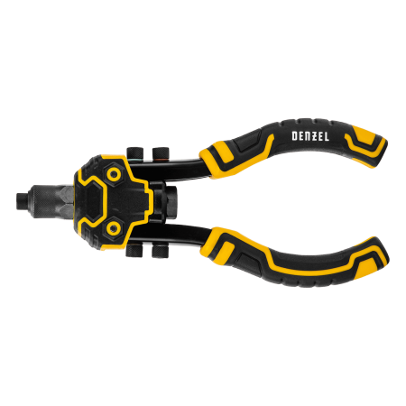 Заклепочник двуручный DENZEL заклепки 2,4-3,2-4,0-4,8-6,4 мм