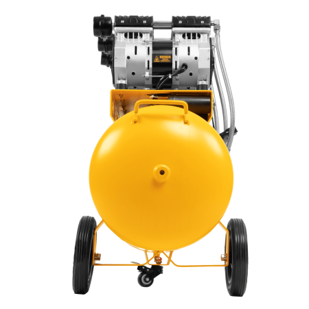 Компрессор безмасляный, малошумный DENZEL DLS 1800/100,1800 Вт, 3x600, 100 л, 345 л/мин