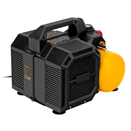 Компрессор DENZEL DLS750/6 безмасляный малошумный 750 Вт, 140 л/мин,ресивер 6 л