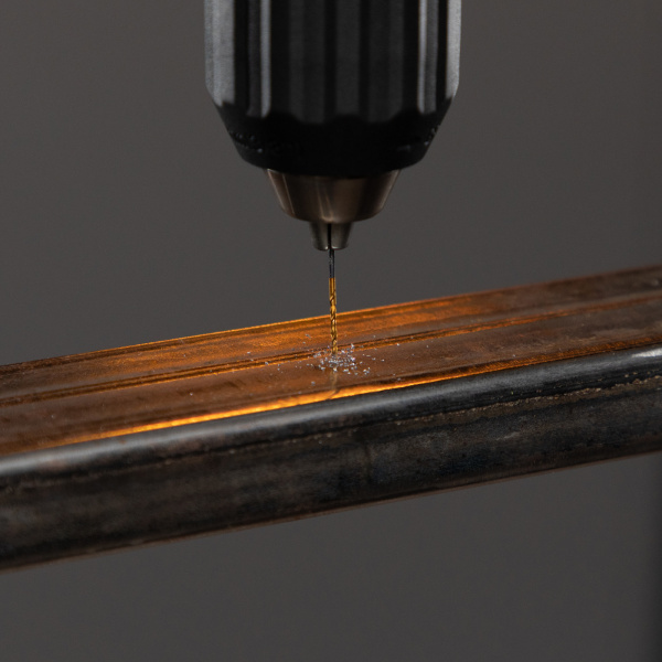 Набор сверл по металлу DENZEL 1-10 мм, HSS-Tin, Golden Tip, 19 шт