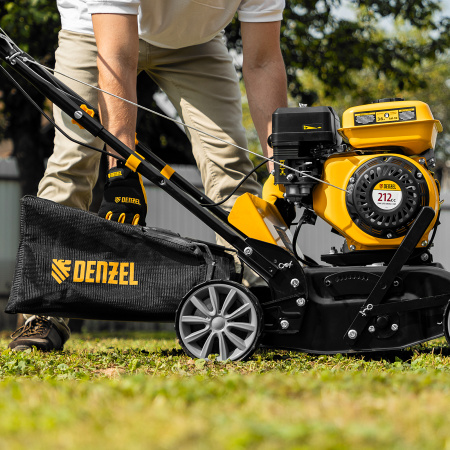 Скарификатор-аэратор DENZEL бензиновый SAG-400, 212 см3, -15/+10 мм, 40 см