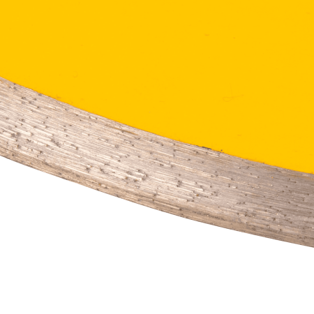 Диск алмазный сплошной DENZEL супертонкий, 300 х 25,4 мм, горячее прессование, мокрое резание