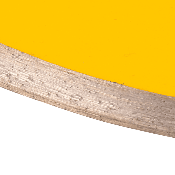 Диск алмазный сплошной DENZEL супертонкий, 300 х 25,4 мм, горячее прессование, мокрое резание