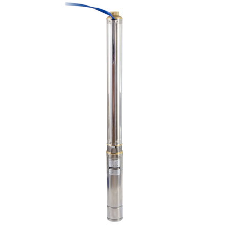 Скважинный насос DENZEL DWC-4-140, 2000 Вт, 6000 л/ч, напор 140 м, центробежный, диаметр 4