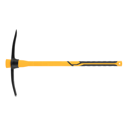 Кирка DENZEL 2000 г, узкая, фиберглассовая обрезиненная рукоятка 900 мм