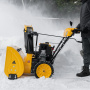 Снегоуборщик бензиновый DENZEL SBM 610S PRO, 212 cc, электростартер, фара, обогрев Снегоуборщик бензиновый DENZEL SBM 610S PRO, 212 cc, электростартер, фара, обогрев