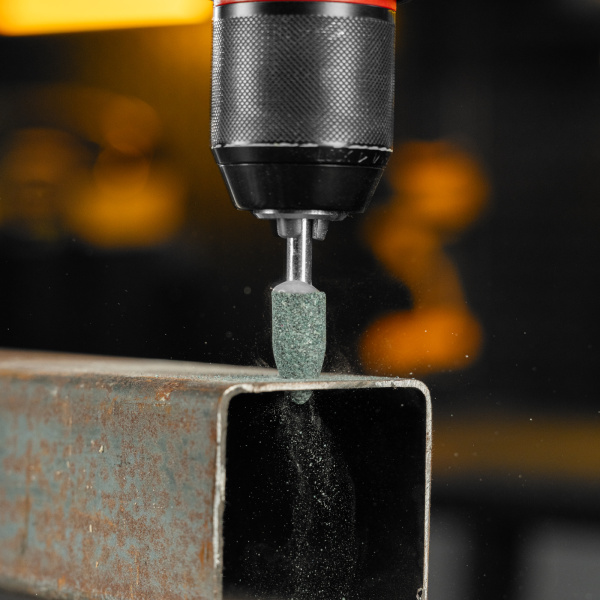 Набор шарошек DENZEL для дрели (ПШМ), 10 шт