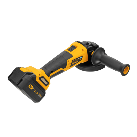 Машина углошлифовальная аккумуляторная бесщеточная DENZEL BLG-IB-18-125-4, Li-ion, 18 В