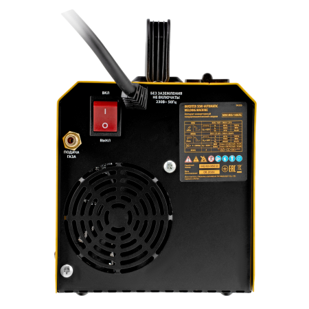 Аппарат инвертор. полуавтомат. сварки DENZEL Mini MIG-140LFG, 140 А, ПВ 60% Аппарат инвертор. полуавтомат. сварки DENZEL Mini MIG-140LFG, 140 А, ПВ 60%