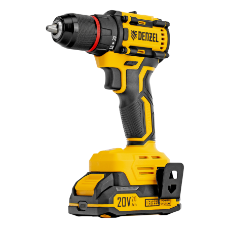 Дрель-шуруповерт аккумуляторная бесщет. DENZEL CDH-BL-20, Li-Ion, 20 В Дрель-шуруповерт аккумуляторная бесщет. DENZEL CDH-BL-20, Li-Ion, 20 В