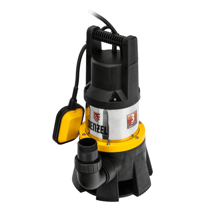 Дренажный насос DENZEL DP1400X, 1400 Вт, высота подъема 11 м, 25000 л/ч Дренажный насос DENZEL DP1400X, 1400 Вт, высота подъема 11 м, 25000 л/ч