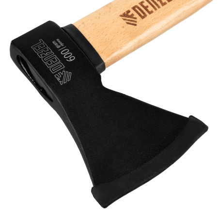 Топор DENZEL 600 г, кованый, буковое топорище