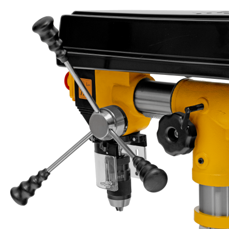 Станок сверлильный радиальный DENZEL DDM-550R, 550 Вт, 16 мм, 12 ск., настольный