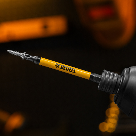 Бита DENZEL PH2х90, сталь S2, цилиндр., 10 шт. Е 6,3