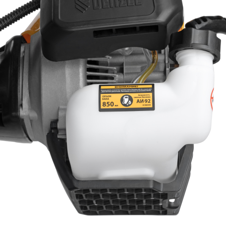 Триммер бензиновый DENZEL DGT-52-PRO, анти-вибро, 52 см3, неразъемная штанга