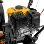 Снегоуборщик бензиновый DENZEL SBM 610, 212 cc, ручной старт, фара