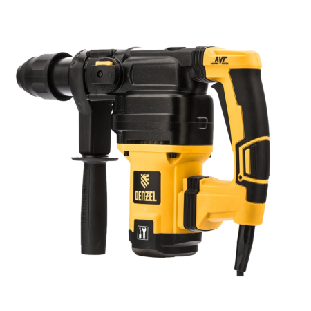 Перфоратор электрический DENZEL RHV-1050-38-max, SDS-max, 1050 Вт, 10 Дж, 2 плюс 1 режим