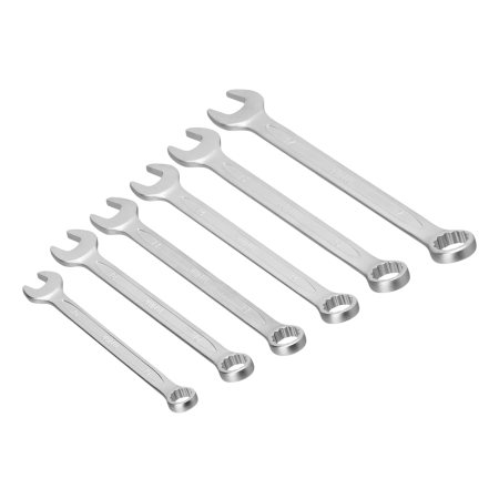 Набор инструментов DENZEL 1/2", 1/4", CrV, S2, пластиковый кейс, 64 предмета