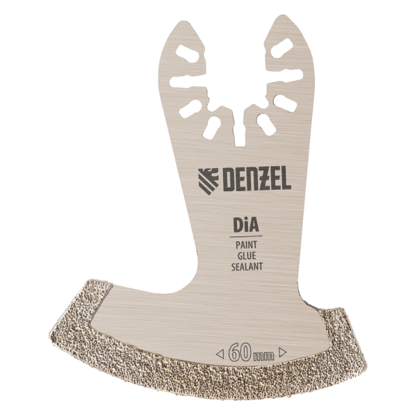 Насадка для МФИ DENZEL 782319 режущая сегментная, DiA, по камню и плитке, 57 мм