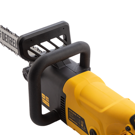 Пила цепная электрическая DENZEL EDS-2200, 2.2 кВт, шина 45 см, шаг 3/8, 62 звена
