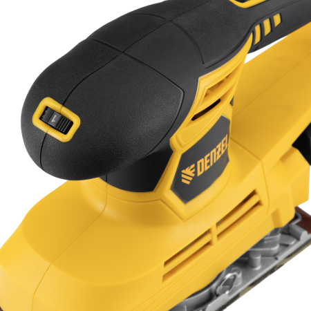 Машина плоскошлифовальная вибрационная DENZEL VS-90-187, 240 Вт, 6000-11000 об/мин