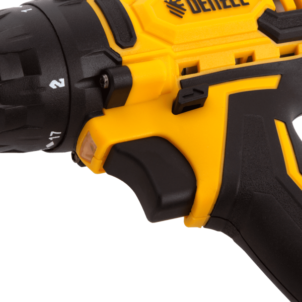 Дрель-шуруповерт аккумуляторная DENZEL CDL-12-01CB, Li-Ion, 12 В, 1 АКБ