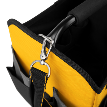 Переноска для инструмента DENZEL 260х240х300 мм, 22 кармана, наплечный ремень