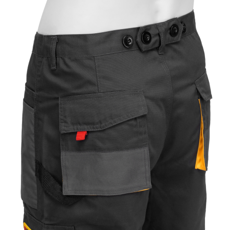 Брюки профессиональные рабочие DENZEL 65% полиэстер 35% хлопок, L