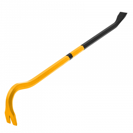 Лом-гвоздодер DENZEL 600 мм, шестигранный 16 мм, окрашенный, сталь 65