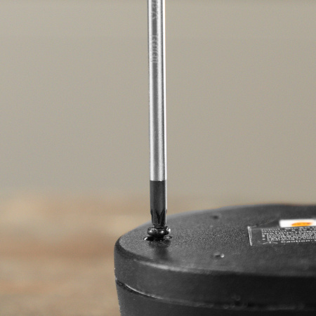 Отвертка DENZEL PZ0x75 мм, S2, 3к рукоятка