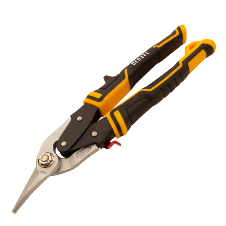 Ножницы по металлу DENZEL 78372, 270 мм, прямой и левый рез, сталь СrMo