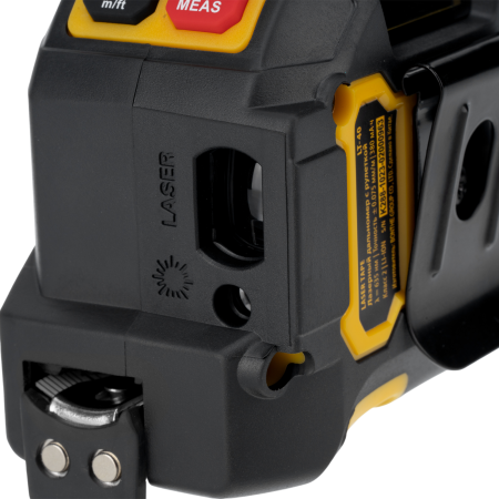 Лазерный дальномер с рулеткой LT-40 DENZEL 5м x 19 мм, дальномер 40м, автомат. фиксация