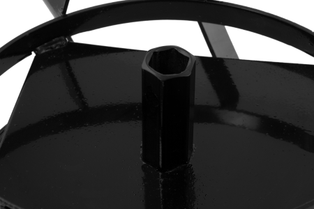 Грунтозацепы DENZEL 380/160 мм, посадка шест. 23 мм, комплект 2 шт