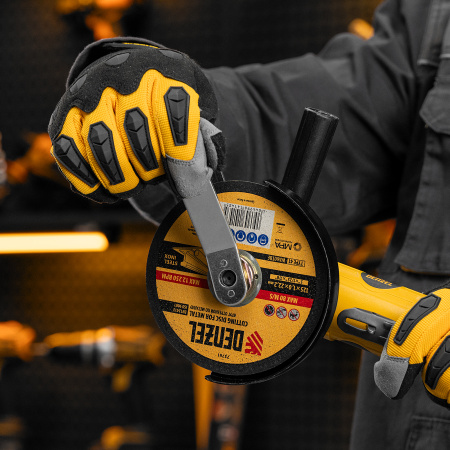 Пневматическая углошлифовальная машина DENZEL AG125, 11000 об/мин, 125 мм, 186 л/мин