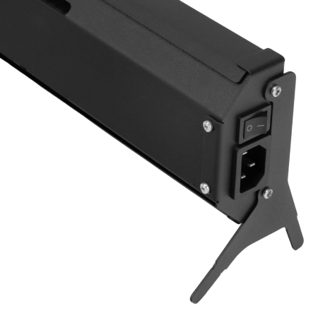 Конвектор электрический плинтусный DENZEL ATRIC-300, 230 В, 300 Вт, ТЭН, черный