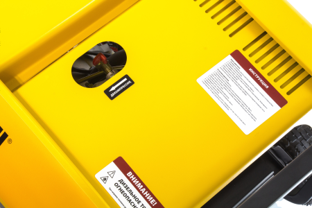 Дизельный генератор DENZEL DD6300Е, 5 кВт, 220 В/50 Гц, 15 л, электростартер