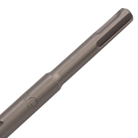 Бур по бетону DENZEL 705034, 14 x 460 мм, двойная спираль, три пылеотводящие кромки