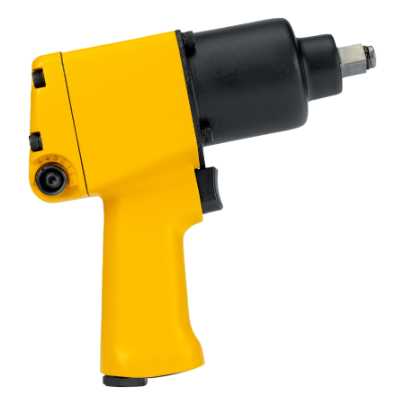 Пневмогайковерт ударный DENZEL IW860+набор головок, 1/2, 7000 об/мин, 868 Нм