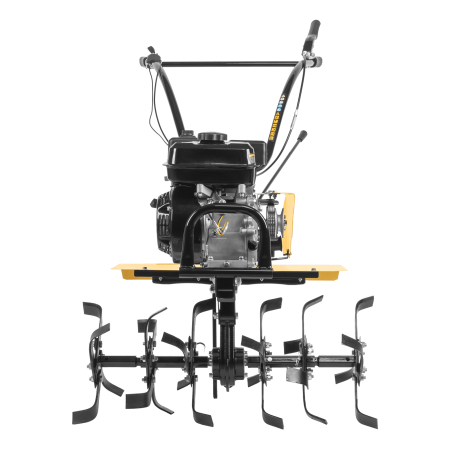 Мотоблок DPT-270, 7 л.с., ремен.сцеп, шир 85 см, глуб 35 см,фрез 3х4,ШОМ,скор 2В/1Н,кол 8" Denzel