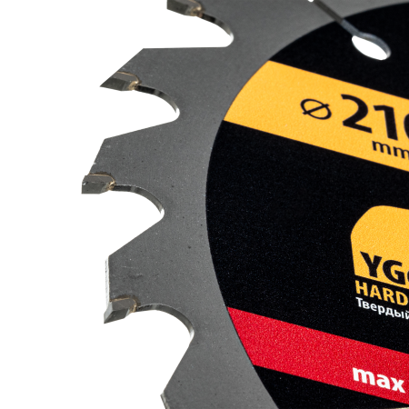 Пильный диск по дереву DENZEL ф210 х 30 мм, 24 зубьев