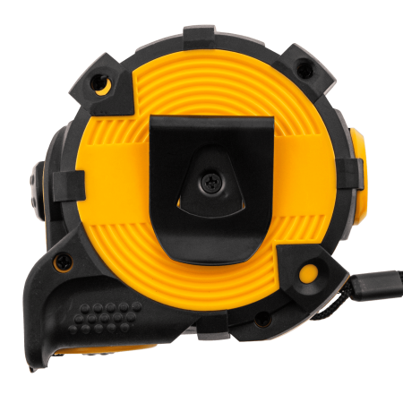 Рулетка DENZEL 31524 8м х 32мм, автоматич. фиксац., нейлон. покрытие, магнит. зацеп, двухстор. разметка