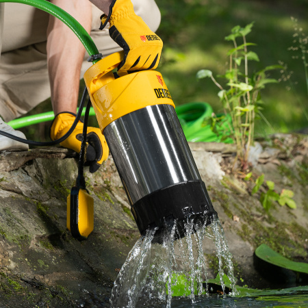 Погружной насос высокого давления DENZEL PH1100, 1100 Вт, высота подъема 40 м, 5500 л/ч