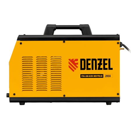 Аппарат инвертор. аргонодуговой сварки DENZEL ITIG-200 ACDC Mix Pulse, 200 А, ПВ 60%