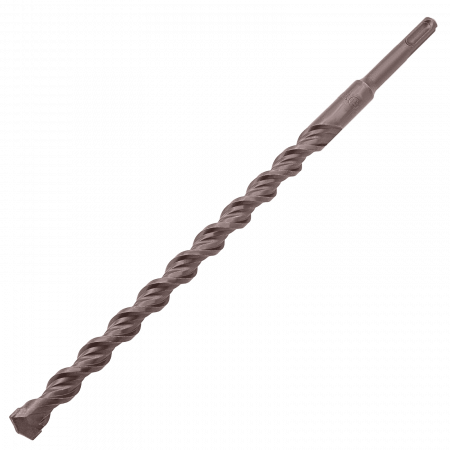 Бур по бетону DENZEL 705039, 16 x 310 мм, двойная спираль, три пылеотводящие кромки