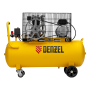 Компрессор воздушный DENZEL BCI2300/100, 2.3 кВт, ременный привод, 100 литров, 400 л/мин