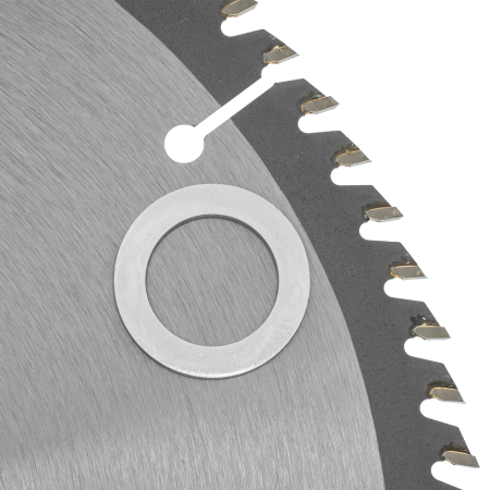 Пильный диск по дереву DENZEL ф255 х 30 мм, 80 зубьев