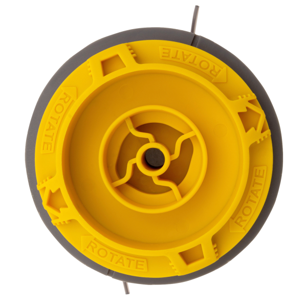 Катушка для триммера DENZEL 96364, полуавтомат, шестигранник Hex x 15/6, М8 левый