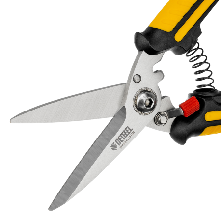 Ножницы универсальные DENZEL 200 мм, нержавеющая сталь Ножницы универсальные DENZEL 200 мм, нержавеющая сталь